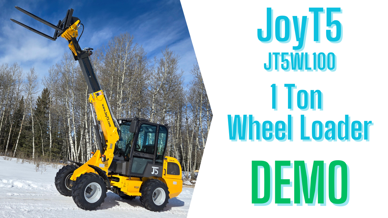 1 Ton Wheel Loader Demo | JoyT5 JT5WL1000