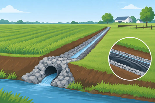 An Acreage Drainage Project Example That Works
