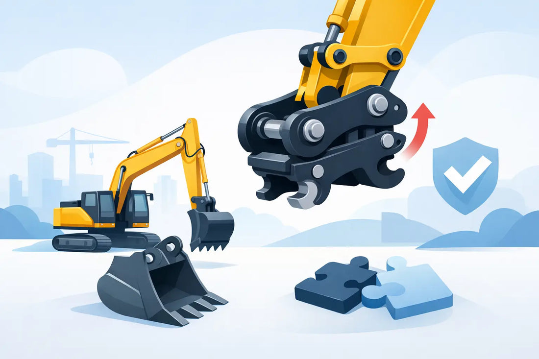 Quick Change Excavator Coupler: Buy Right