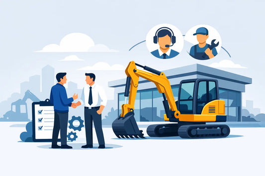 How to Choose a Mini Excavator Dealer With Support