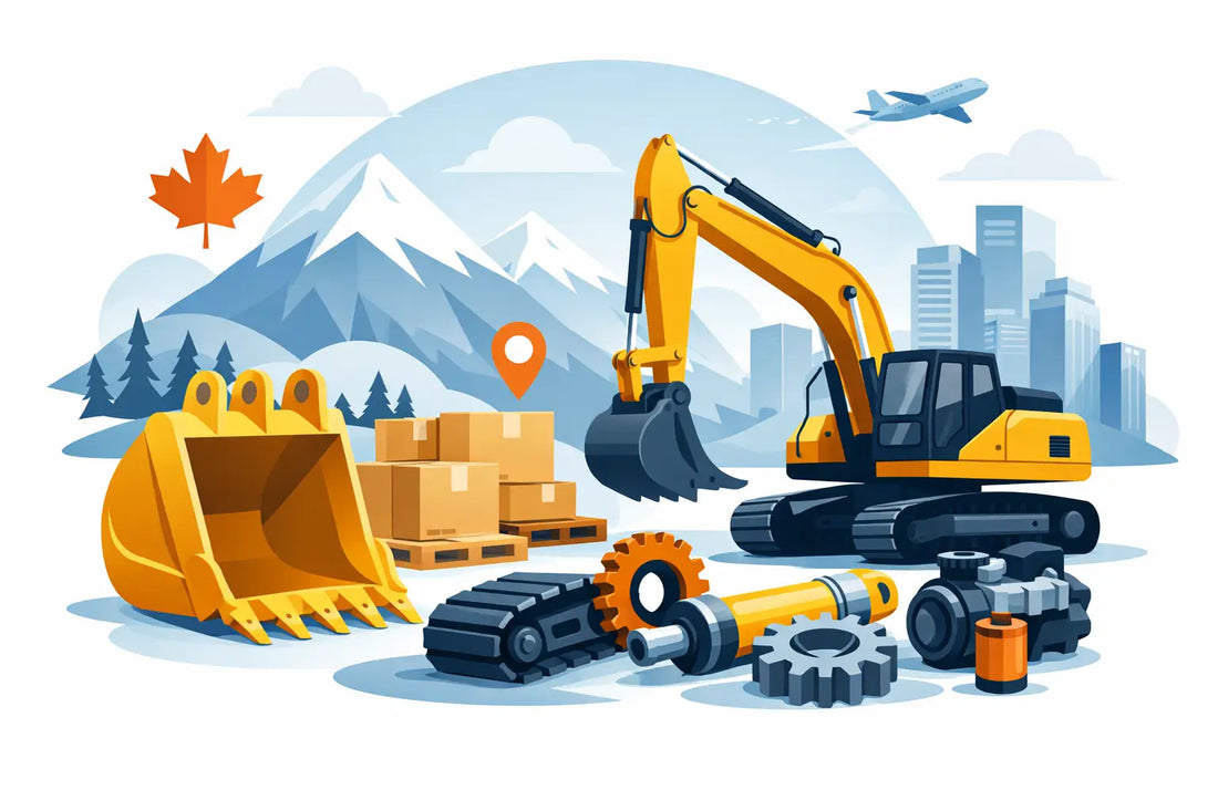 Where to Buy Excavator Parts in Canada Fast