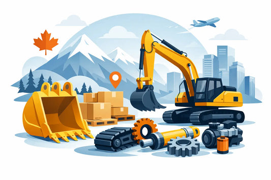 Where to Buy Excavator Parts in Canada Fast