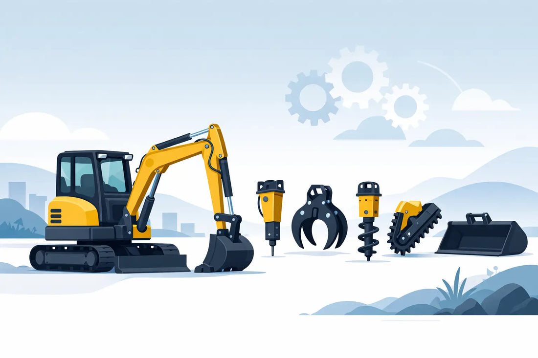 Mini Excavator Attachment Guide
