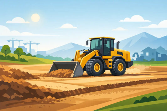 How to Grade Land With Loader Equipment