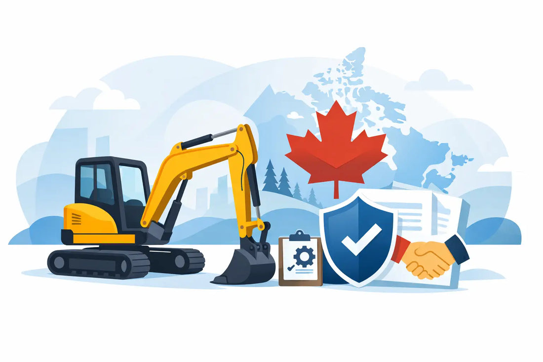 Mini Excavator Warranty Canada Explained