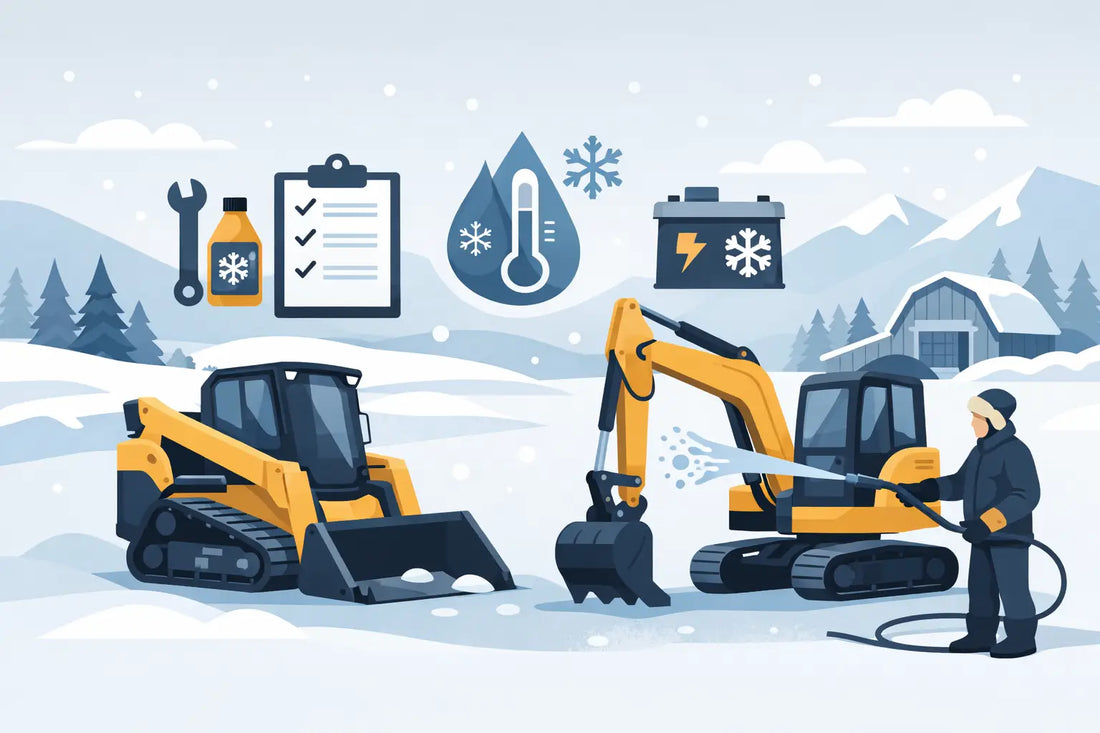 How to Winterize Compact Equipment Before Winter
