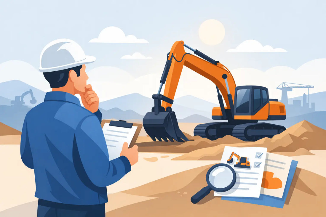 First-Time Excavator Buyer Guide for Smart Choices