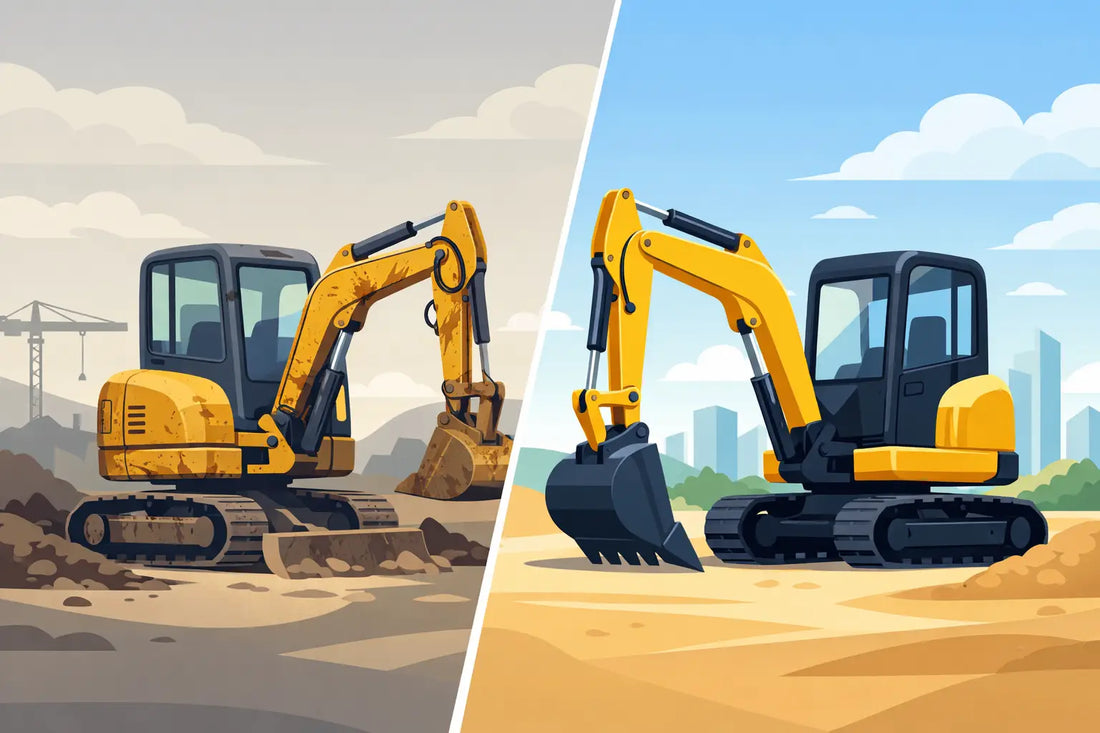 Used Versus New Mini Excavator: Which Is Better?