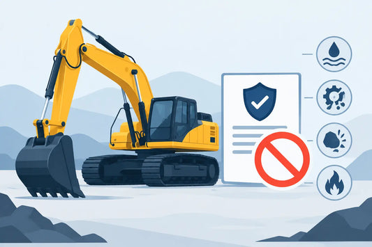 Excavator Warranty Exclusions That Can Void Coverage