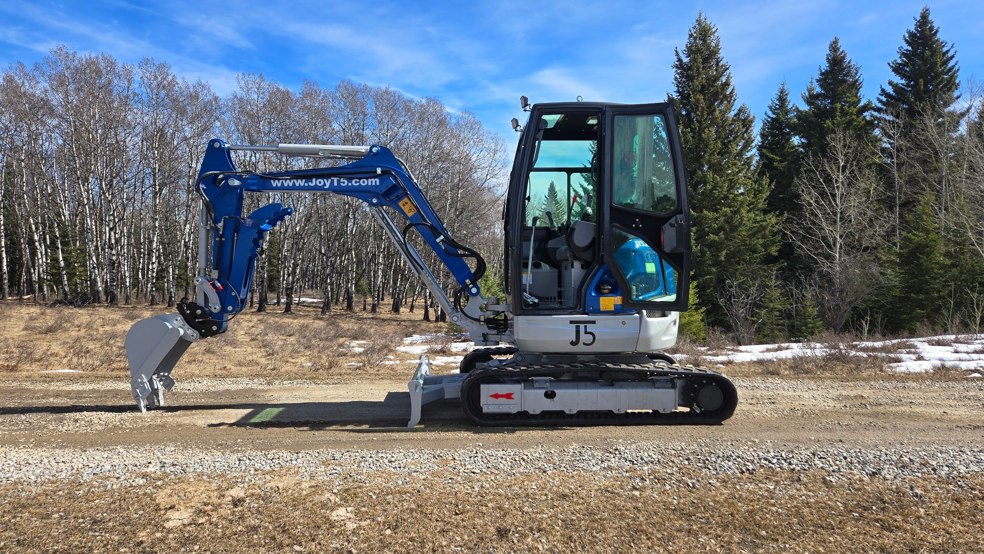 3.5 ton mini excavator for sale in Calgary alberta canada joyt5 JT5350