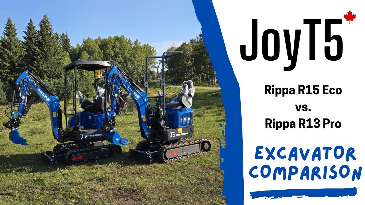 Load video: Rippa R13 Mini Excavator Demo video by JoyT5