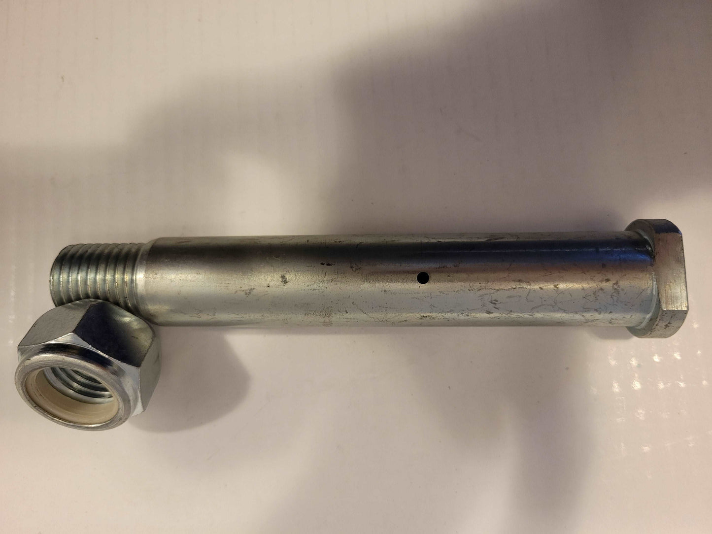 25 millimeter excavator bucket pin with nut replacement part for Agrotk and FF Industrial mini excavators in Canada used for quick hitch bucket connection