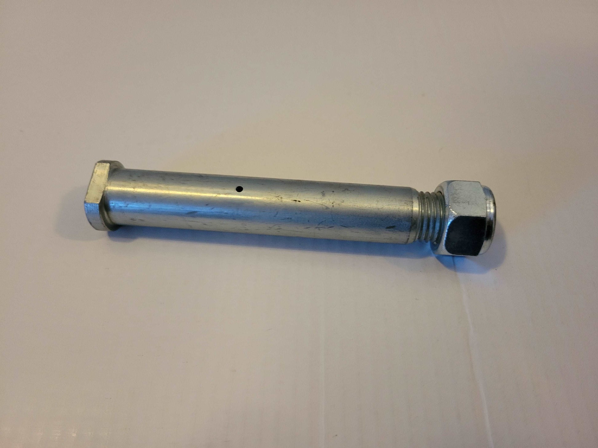 25 millimeter metal bucket pin with nut for Agrotk and FF Industrial mini excavators in Canada used as heavy equipment replacement part

