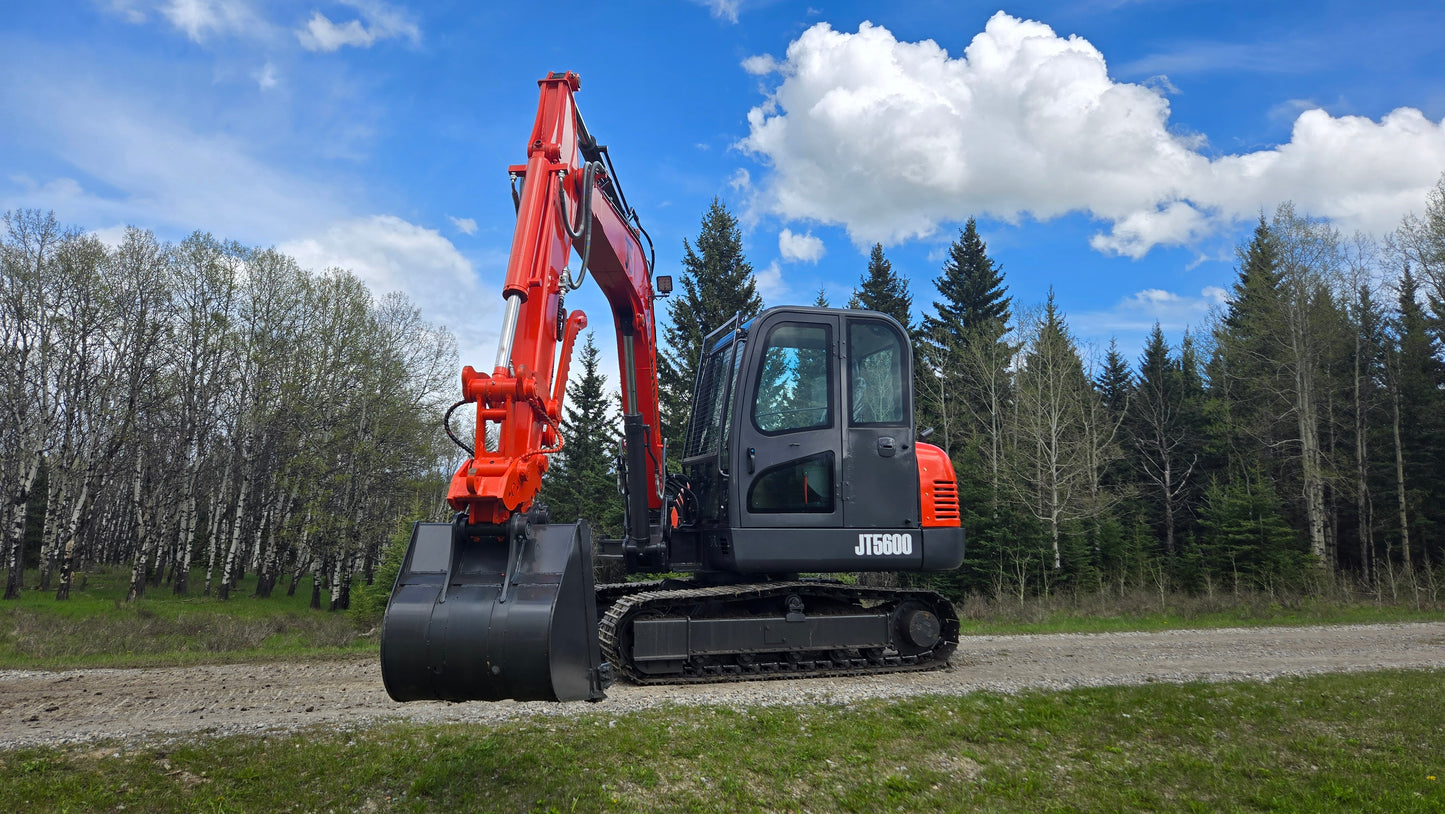 2024 JT5600 6.2 Ton Mini Excavator For Sale in Calgary Alberta Canada