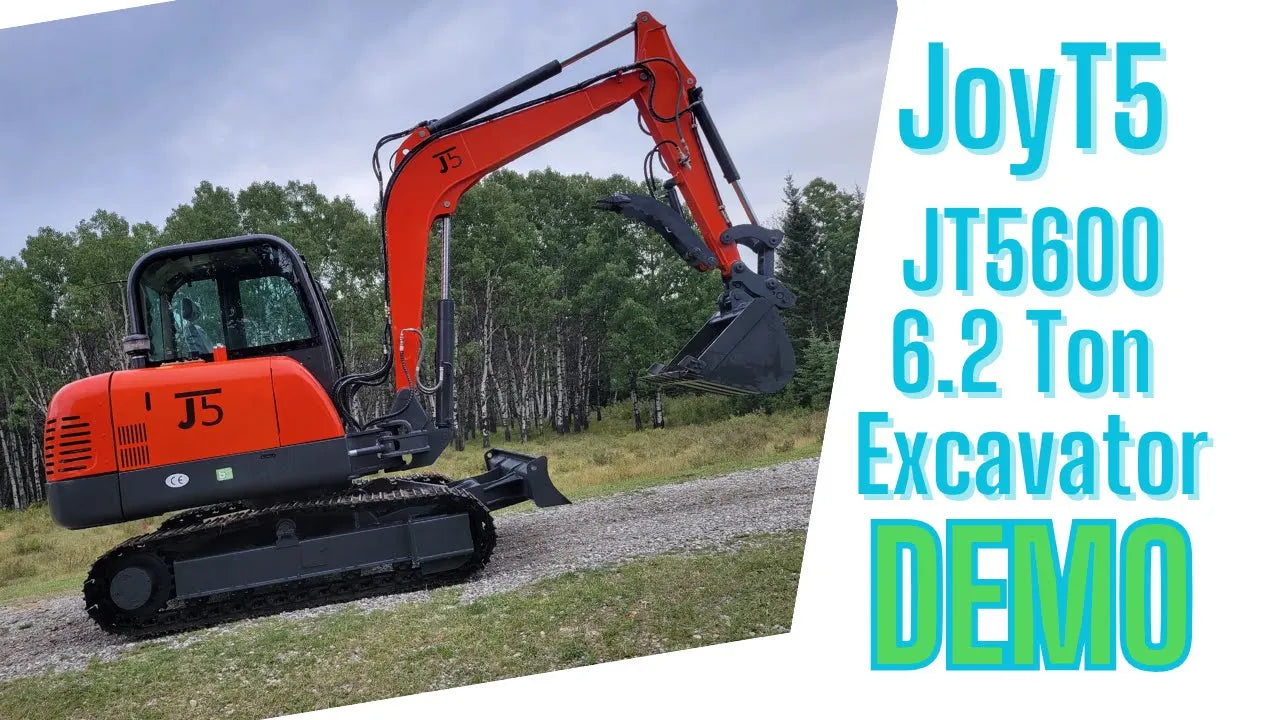 6.2 ton Excavator_JT5600_Demo_Video