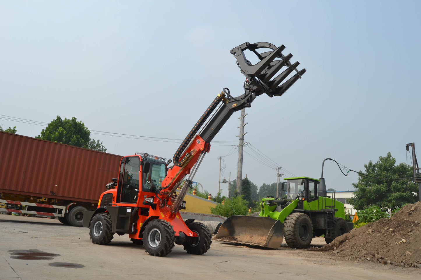 JoyT5 JT5WL1500,  wheel loader with 1.5 ton (3,300 lbs) lifting capacity for sale  Canada