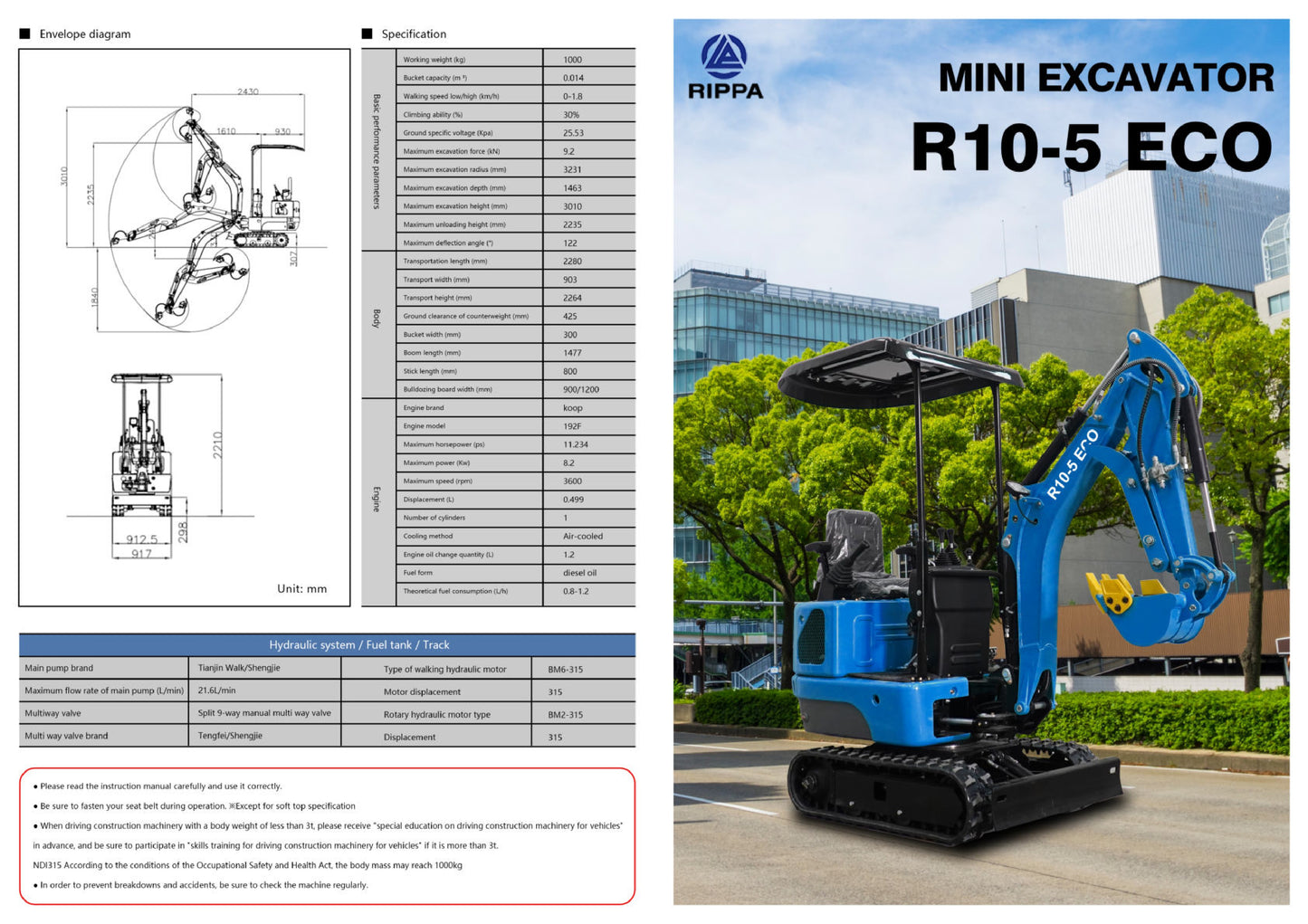 Rippa R10-5ECO