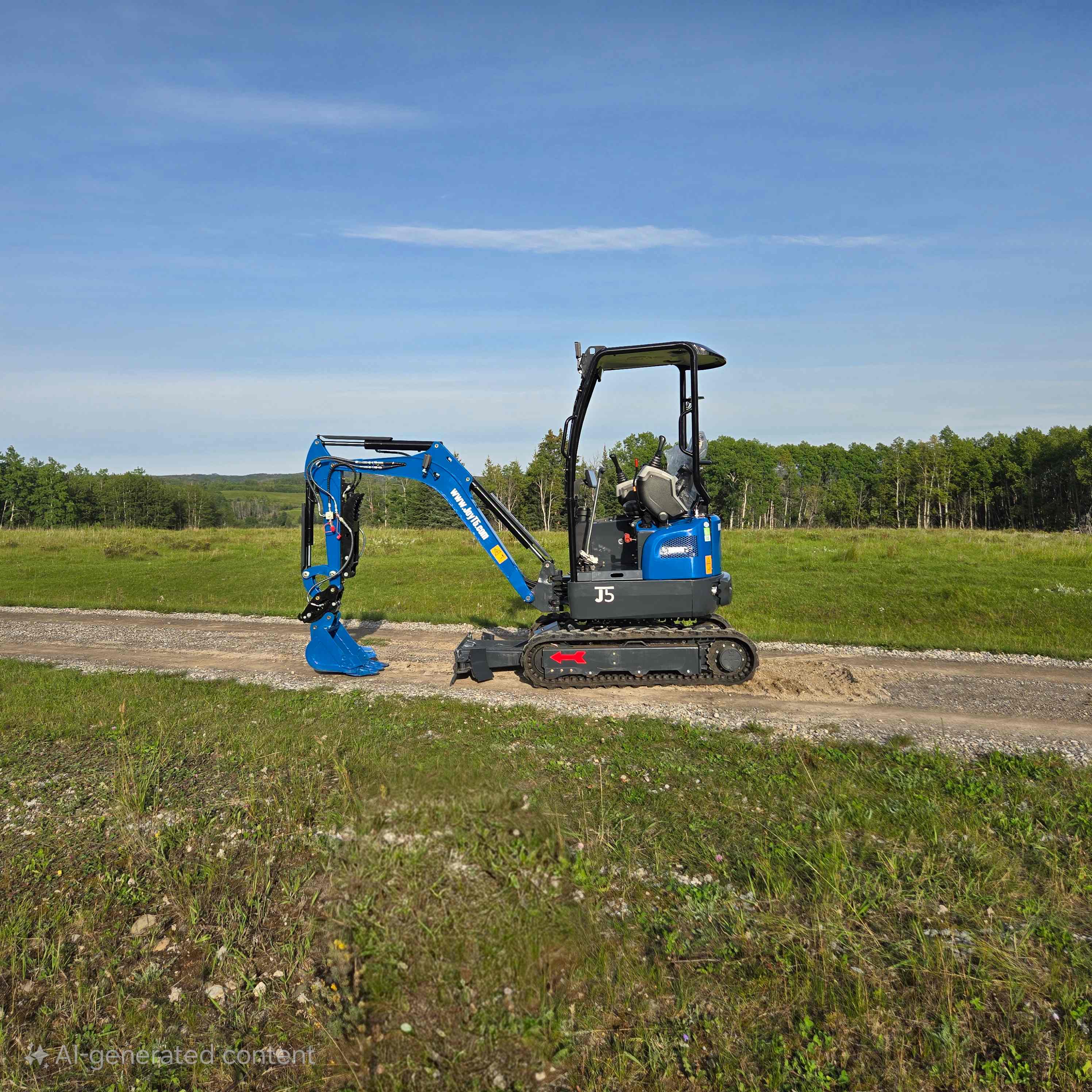 Buy the Rippa R18 1.8 ton mini excavator in Canada. Kubota D902 compact digger for construction and landscaping with durable, fuel-efficient performance.