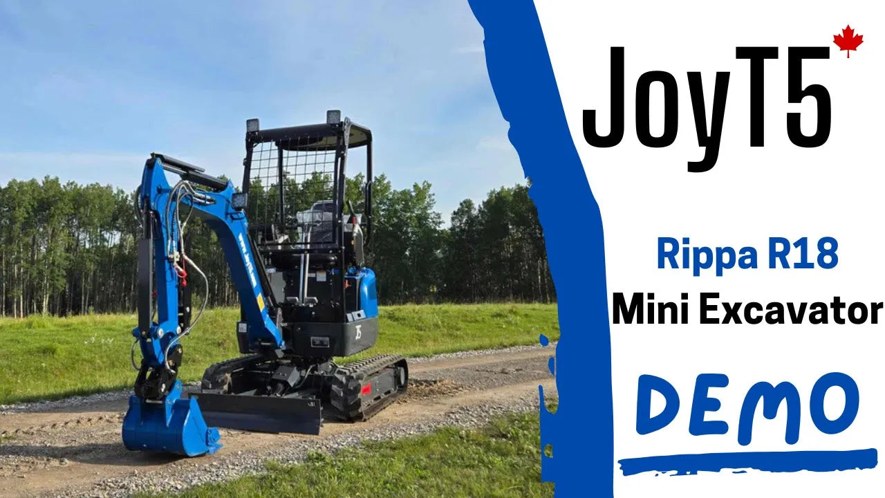 Load video: Rippa Mini Excavator Demo Videos