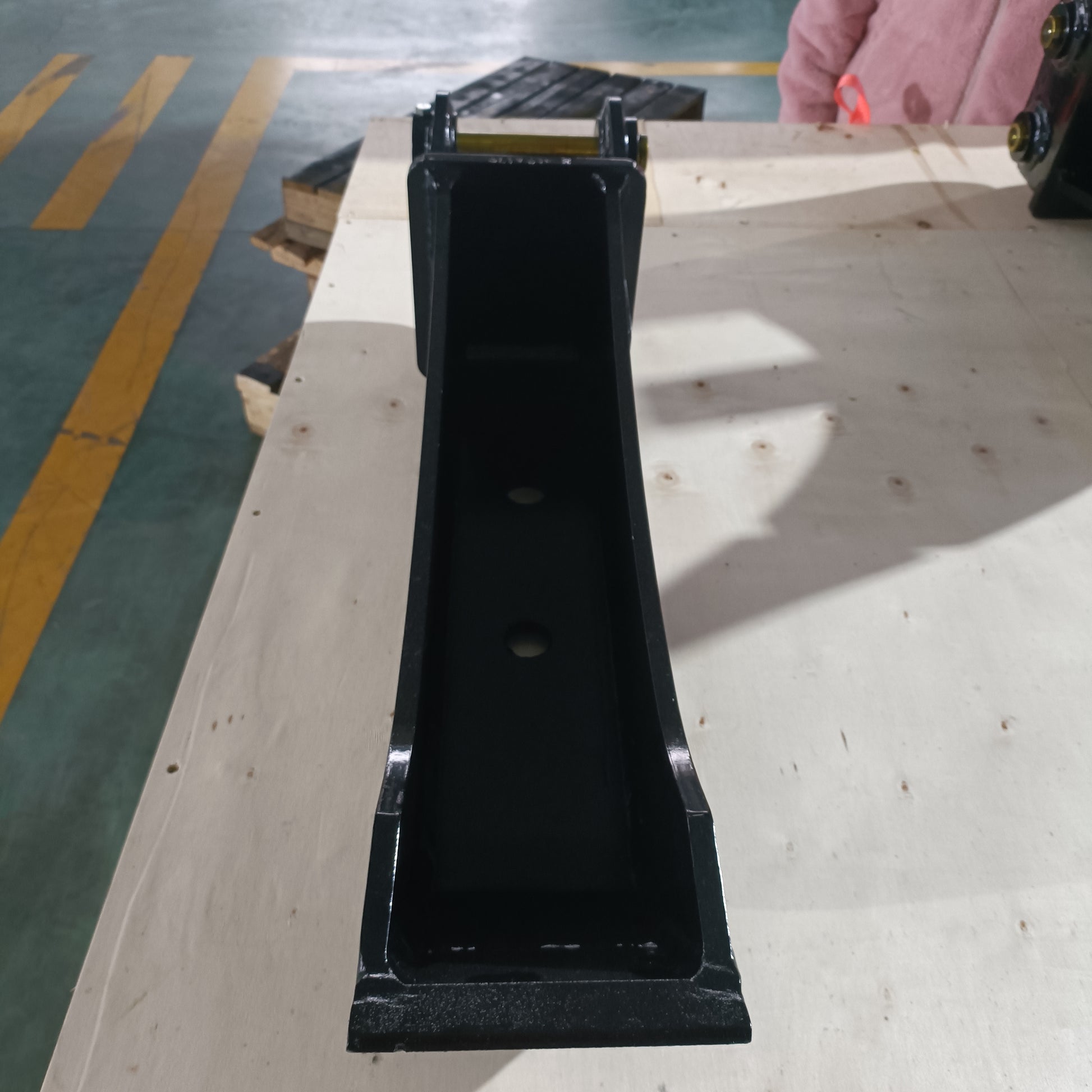 Canadian excavator ripper attachment designed for deep trenching and rock breaking used in heavy duty construction projects