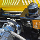 Fuel tank of JT5DR35 road roller with fuel label and connected hydraulic hoses by JoyT5 for sale in Calgary Alberta Canada