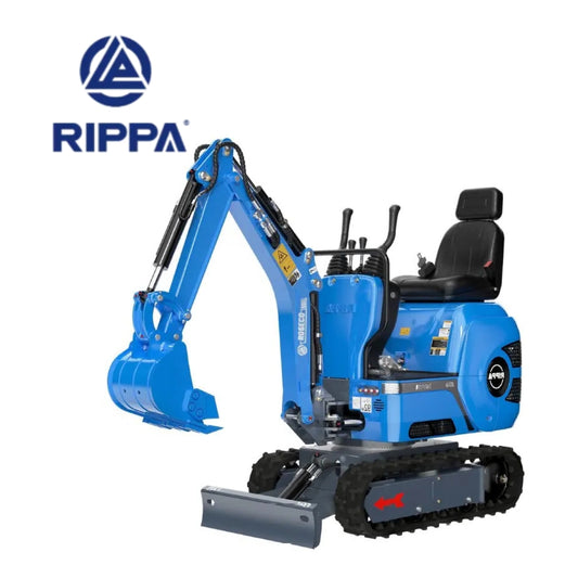 JoyT5 Rippa R06 mini excavator for sale Canada compact Kubota powered mini digger side view small construction equipment ideal for landscaping trenching and light duty projects in Canada and USA