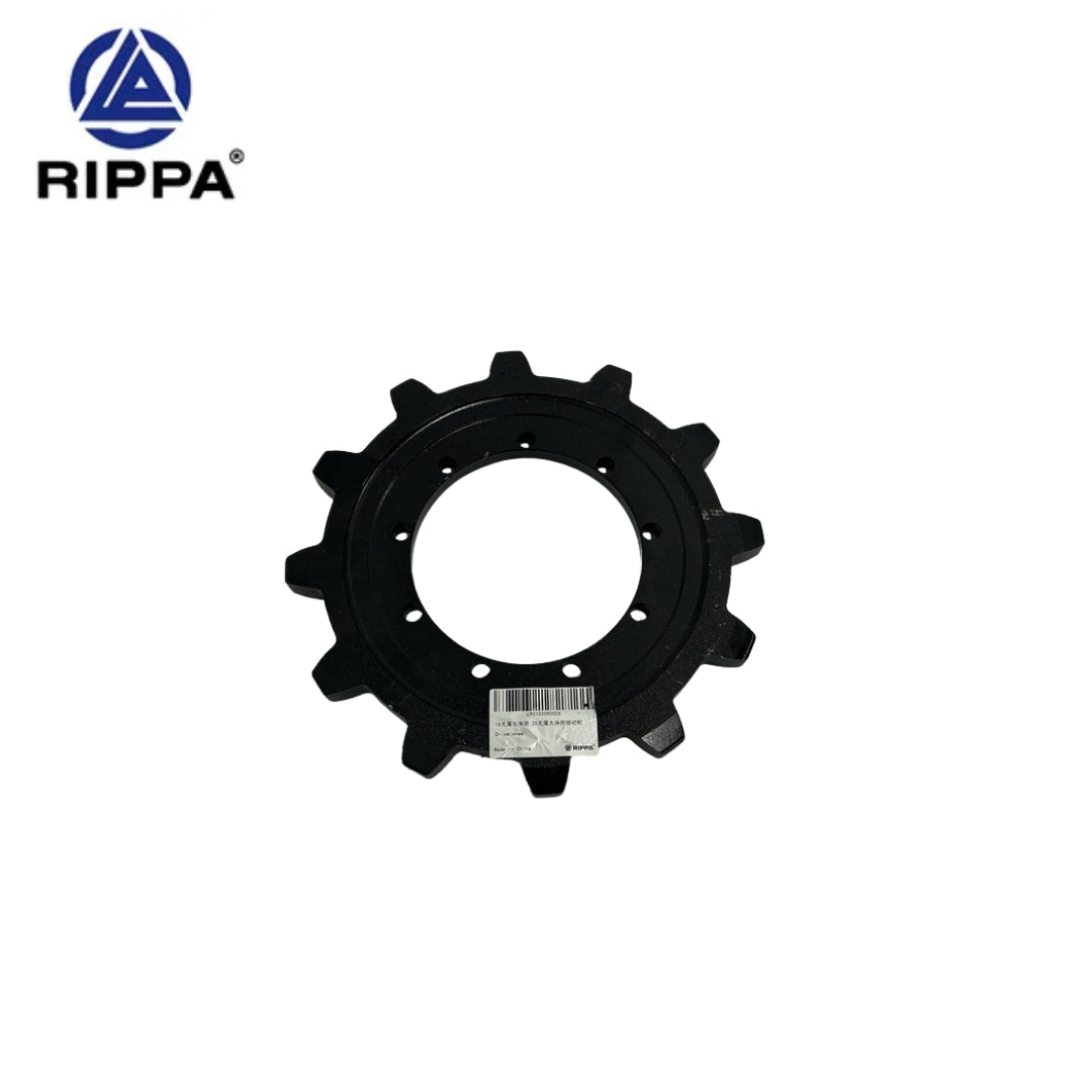 JoyT5 Rippa R10 drive wheel for sale Canada heavy duty mini excavator sprocket designed for strong traction durable rippa r10 sprocket replacement ideal for mini excavator undercarriage parts Canada and USA high performance track drive sprocket excavator part