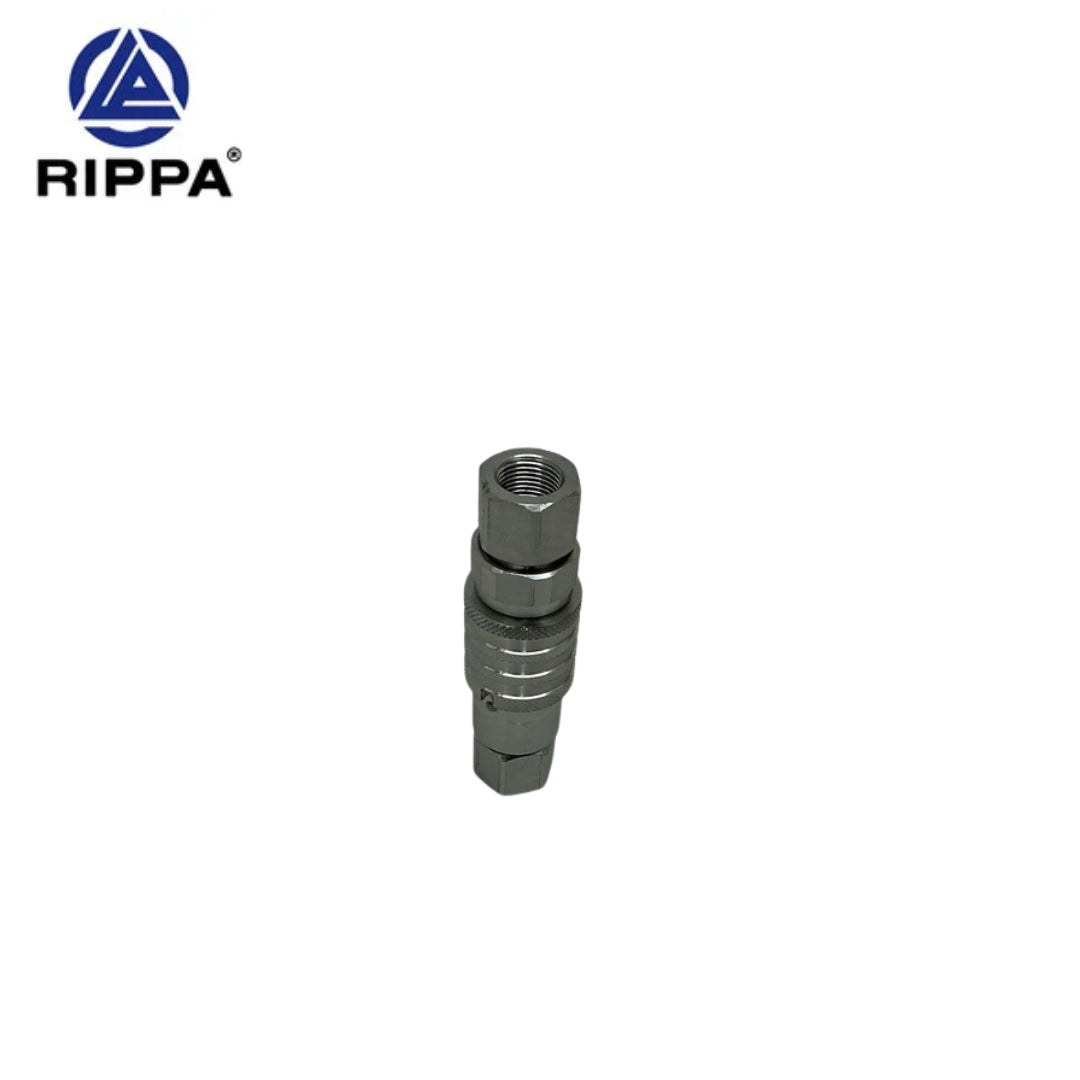 JoyT5 Rippa R10 hydraulic quick connector 3/8 for sale Canada strong mini excavator hydraulic fitting designed for secure connection durable quick connect coupling ideal for excavator hydraulic parts mini excavator parts Canada and USA construction equipment use
