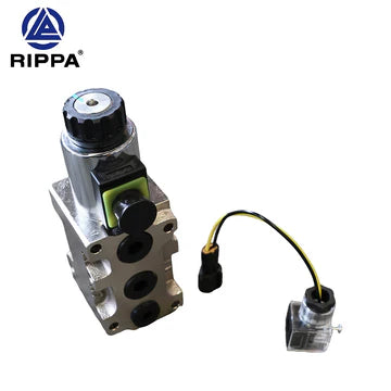 JoyT5 Rippa R10 side swing solenoid valve for sale Canada reliable hydraulic control valve designed for mini excavator precise movement high quality rippa r10 solenoid valve ensures smooth operation ideal for mini excavator parts Canada and USA construction equipment hydraulic system