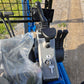 JoyT5 Rippa R18 Mini Excavator ignition key, joystick, and control levers view