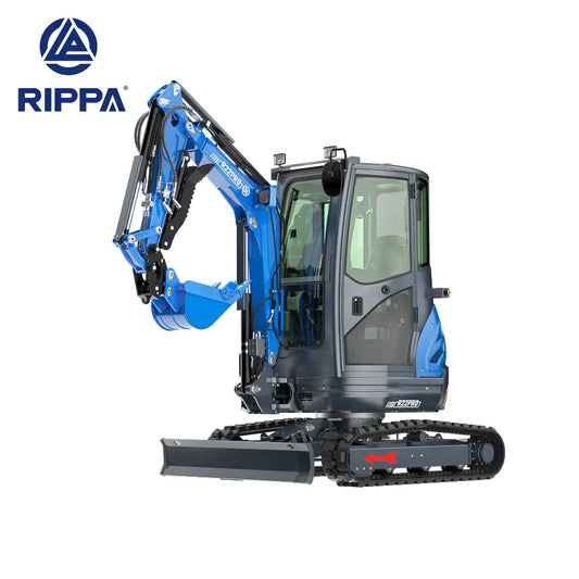 JoyT5 Rippa R22 mini excavator for sale Canada compact two ton Kubota engine excavator used for construction trenching and landscaping projects in Canada