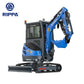 JoyT5 Rippa R22 mini excavator for sale Canada compact two ton Kubota engine digging machine front side view compact excavator for landscaping trenching and construction equipment projects in Canada