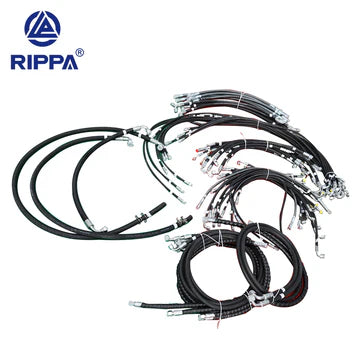 JoyT5 Rippa R32 full set of hydraulic hoses for sale Canada durable excavator hose kit designed for reliable oil flow stable mini excavator hydraulic performance heavy equipment hydraulic operation and long lasting excavator hose system use