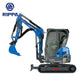 JoyT5 Rippa R32 mini excavator for sale Canada compact three ton Kubota engine excavator full side view powerful digging machine used for landscaping trenching and construction equipment projects across Canada