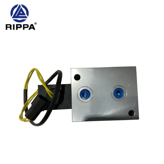 JoyT5 Rippa R57 pilot solenoid valve for sale Canada durable hydraulic control valve designed for smooth excavator operation mini excavator hydraulic valve reliability heavy equipment hydraulic parts performance and stable excavator solenoid valve control