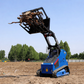 JoyT5 Rippa RS03 skid steer loader for sale Canada compact mini skid steer with grapple attachment lifting wood debris ideal for landscaping construction clearing and material handling work in Canada and USA