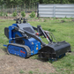 JoyT5 Rippa RS04 skid steer loader for sale Canada compact mini skid steer with trencher attachment for ground trenching and soil cutting ideal for landscaping construction and utility work in Canada and USA