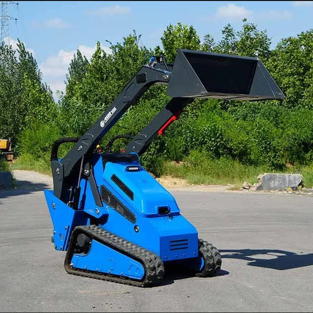 JoyT5 Rippa RS06 compact track skid steer loader with raised bucket for construction and material handling work in Canada