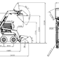 JoyT5 Rippa RS07 skid steer loader for sale Canada dimensions diagram and machine specifications Kubota track skid steer loader size measurement layout for construction equipment in Canada and USA
