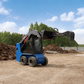 JoyT5 Rippa RS07 skid steer loader for sale Canada with excavator arm attachment Kubota track skid steer loader for digging trenching landscaping and construction work in Canada and USA