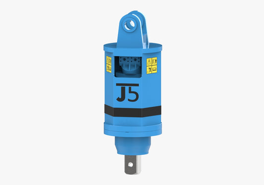 JT5-7000 Y Series Anchor Drive compact high torque drive head for 1–3 ton excavators used in helical pile installation and foundation projects