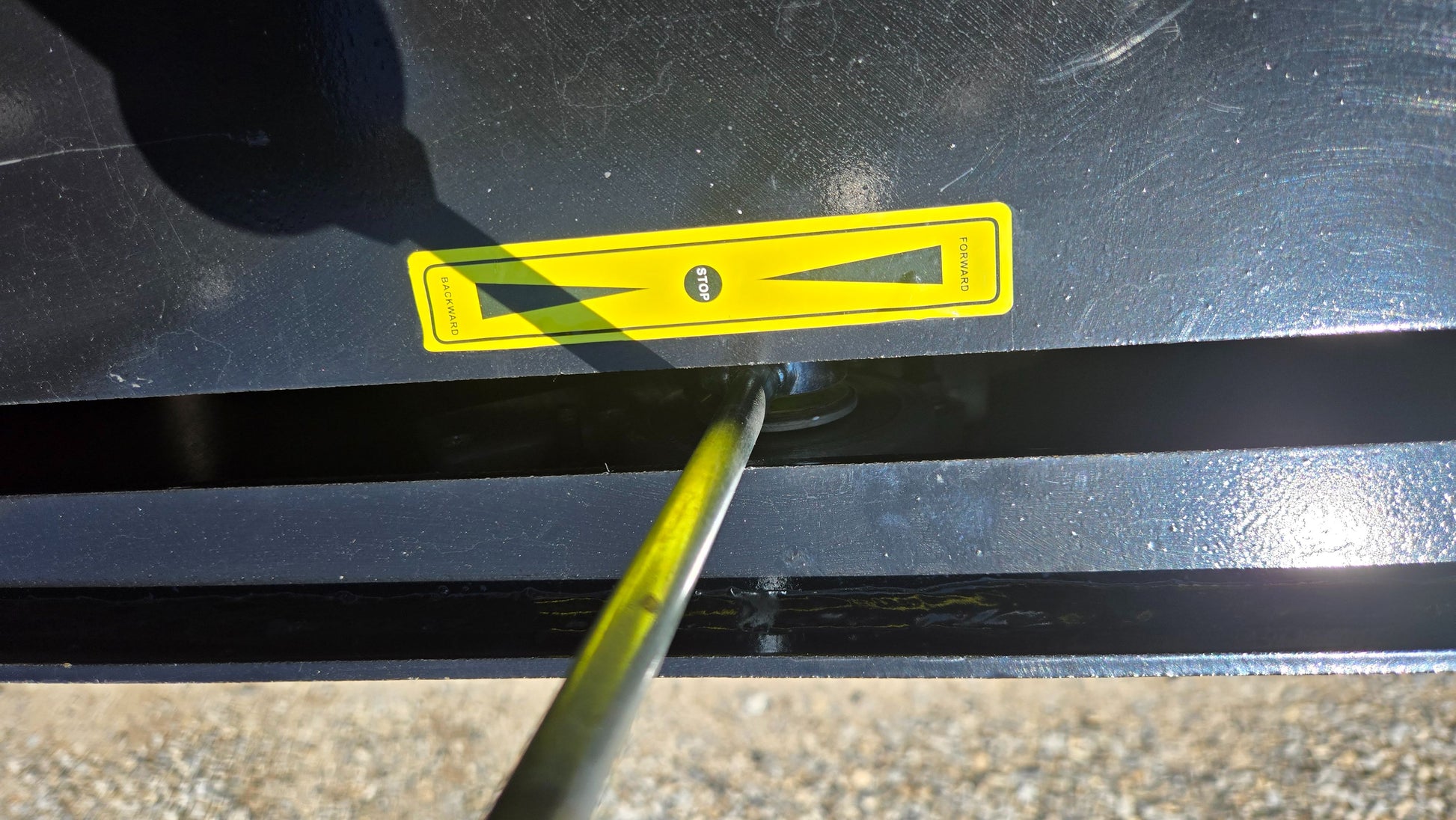 Directional lever indicator of JT5DR35 drum roller showing forward and reverse motion guide for compact construction compactor in Canada