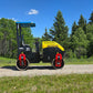 JT5DR35 vibrating drum roller compaction machine by JoyT5 – durable mini road roller for construction projects in Canada and USA