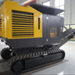 mini mobile crusher in Canada showing compact tracked crusher used for construction waste recycling and on site demolition crushing applications