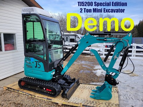 Demo of JoyT5 JT5200 2 Ton Mini Excavator For Sale, Canada