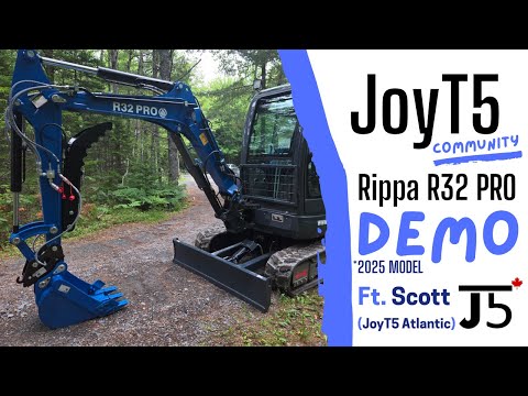 Rippa R32 Mini Excavator Demo 2025
