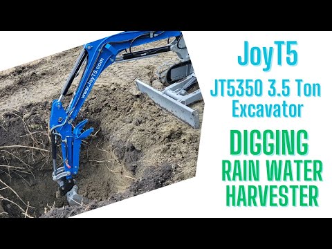 JoyT5 JT5350 3.5 Ton Mini Excavator For Sale  digging, Canada