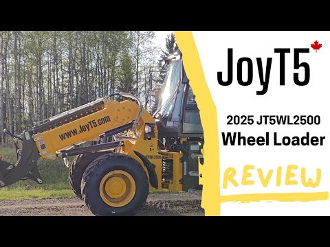 Demo video of JoyT5 JT5WL2500 / Rippa R925 wheel loader