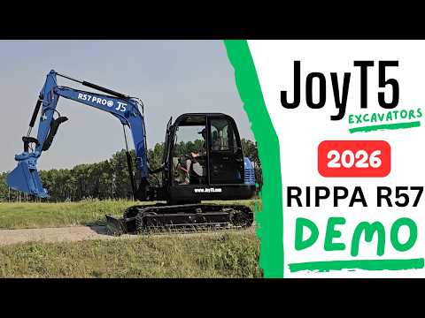 2026 Rippa R57 Excavator Demo and walk around 