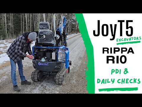 Rippa R10 Mini Excavator | Full PDI Inspection